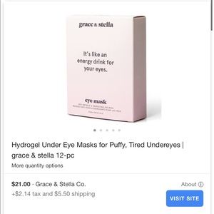 Grace and Stella eye mask - set of 12